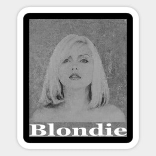 blondie Halftone Sticker